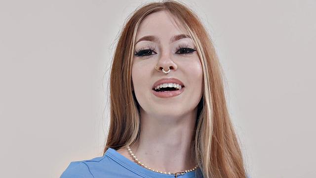 Skinny Redhead Takes Big Inches