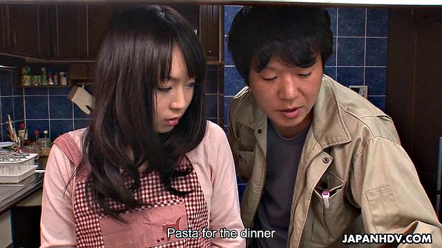 Lovely housewife has wild sex with plumber