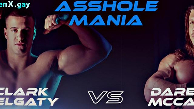 Manly jocks bareback box boxing judge in 3some after fight