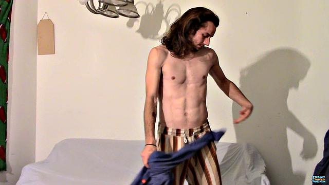 Dean Strokes His Bushy Meat - Dean Inja