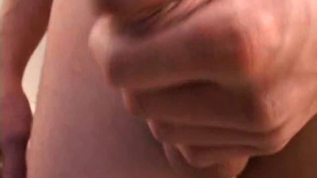 Dawson can't hold back and strokes his cock until he explodes
