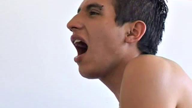 Latino Twinks Playing With Dildo