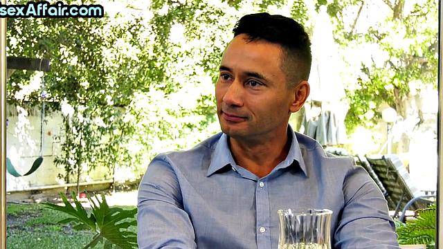 Swinger couple threesome