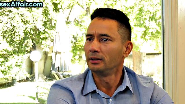 Swinger couple threesome