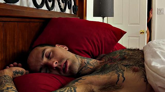 Bisexuals enjoy dirty MILF in threesome fun