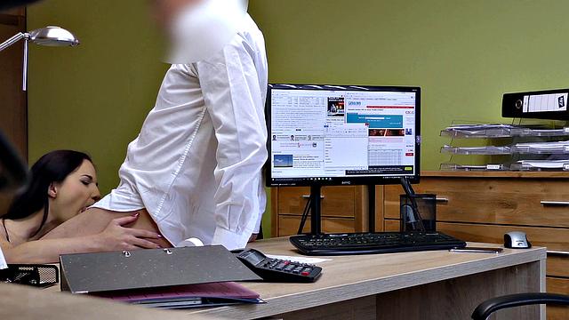 LOAN4K. Chick does sex in exchange for a bank loan