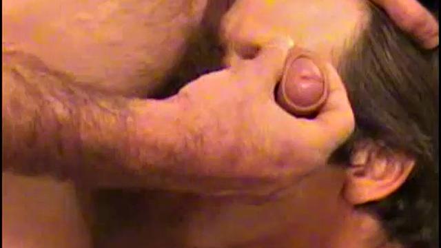 Barry is bisexual, and he brought his gay street buddy Mike over for me to film them having sex. Barry enjoys sucking on Mike's huge dick and swallowing his cum. He's tried to get Mike to fuck him for weeks, but without success.