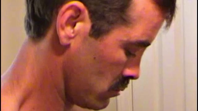 Barry is bisexual, and he brought his gay street buddy Mike over for me to film them having sex. Barry enjoys sucking on Mike's huge dick and swallowing his cum. He's tried to get Mike to fuck him for weeks, but without success.