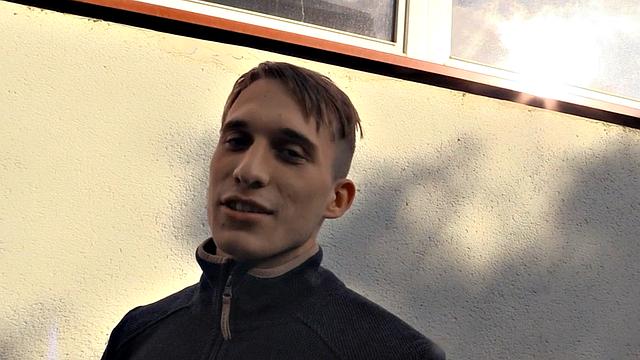 Euro stud picked up and assfucked in 1st gay experience