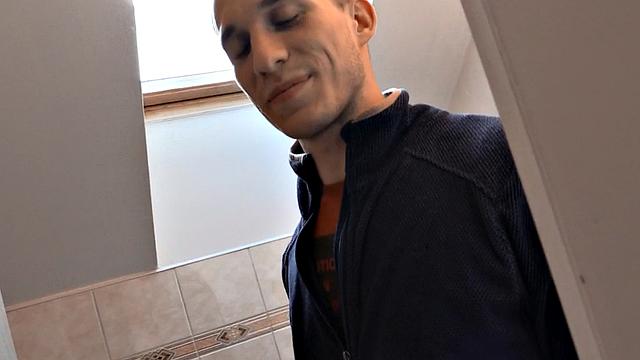 Euro stud picked up and assfucked in 1st gay experience