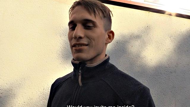 Euro stud picked up and assfucked in 1st gay experience