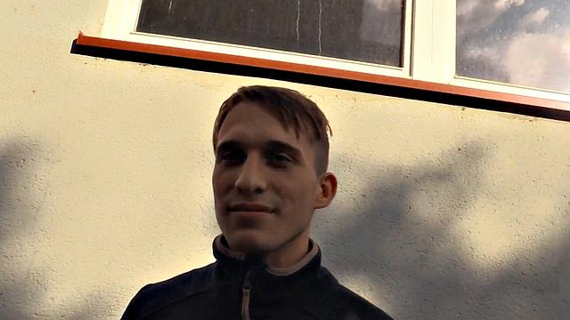 Euro stud picked up and assfucked in 1st gay experience