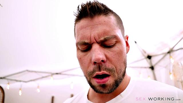 POV with beautiful model