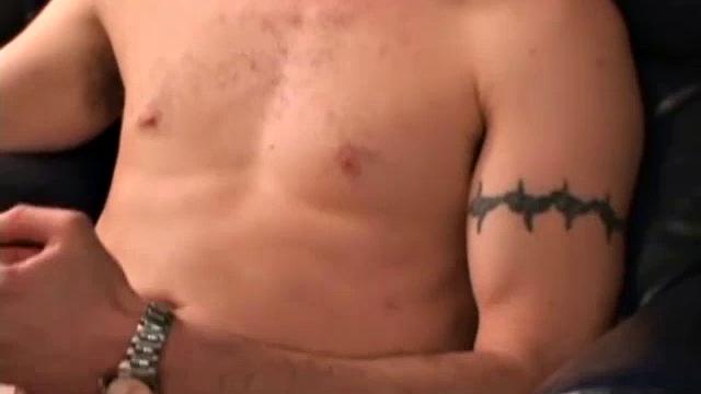 Timothy is a 28 year old plumber, who claims to be straight, but seems open to other sexual adventures. He's 6' 1", 175lbs and very personable. In this solo scene, we see a lot more than the plumber's ass.