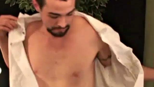 Timothy is a 28 year old plumber, who claims to be straight, but seems open to other sexual adventures. He's 6' 1", 175lbs and very personable. In this solo scene, we see a lot more than the plumber's ass.