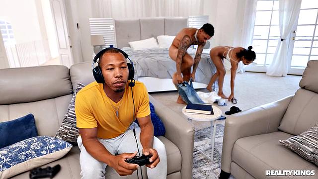 Playing with Boyfriend's Friend