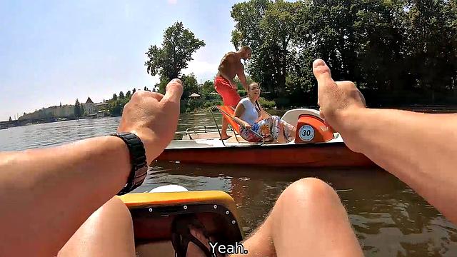 HUNT4K. Guy goes crazy about thrusting into the married girl