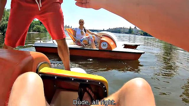 HUNT4K. Guy goes crazy about thrusting into the married girl