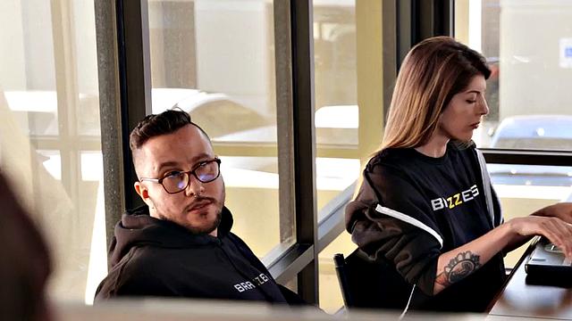 Stunning MILF smashed in office