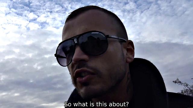 HUNT4K. Slutty hottie accepts cash from hunter for chance to cuckold BF