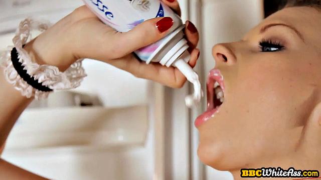 Big-titted maid smashed by BBC