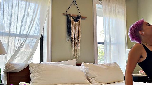 Dyke sluts enjoy fingering wet cunts while licking