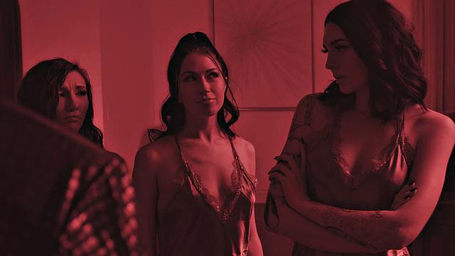 PURE TABOO Stud Has Lustful Dream With Wife's Stepsisters Alex Coal, Maya Woulfe, & Charlotte Sins