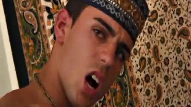 Najib is built like a brick shithouse and packs a monster in his pants. The muscular Latino massages his muscles before stripping naked and unveiling an impressive cock.