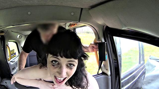 Brunette babe craves every inch of a hard cock