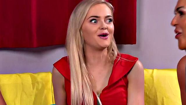 CFNM bitches seduce black dick while stroking it