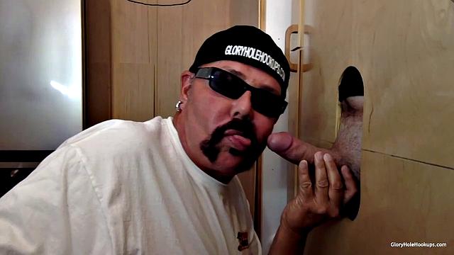 Young Cock Gloryhole Blowjob Session