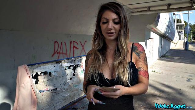 Fucked by BBC in the Forest