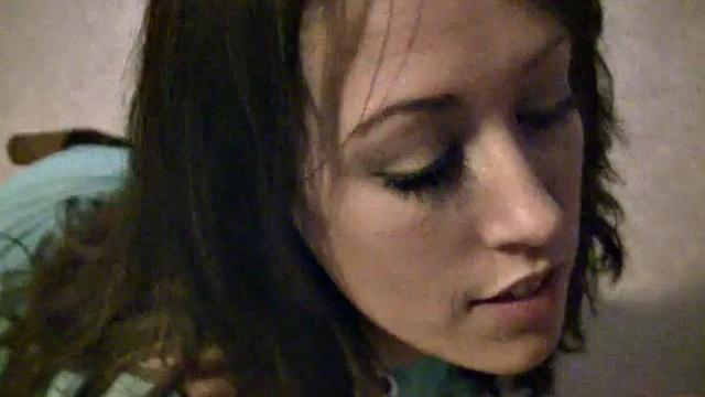 Hot Bobbi gives a Blowjob Closeup