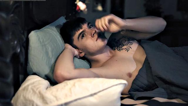 Stepmom with big jugs gives good night sex to horny stepson