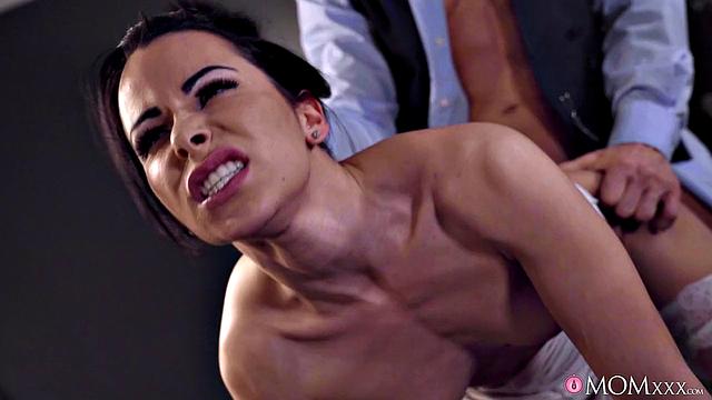 Horny MILF with nice ass