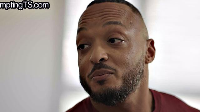 Cute trans gets assfucked by IR cock