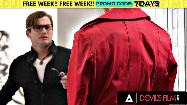 DEVILS FILM - Gorgeous Alexis Tae Gets Fucked in the Ass During Interracial Romp