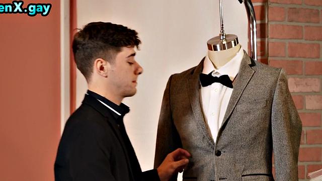 Future groom fucks twinks skinny asshole till cumshot