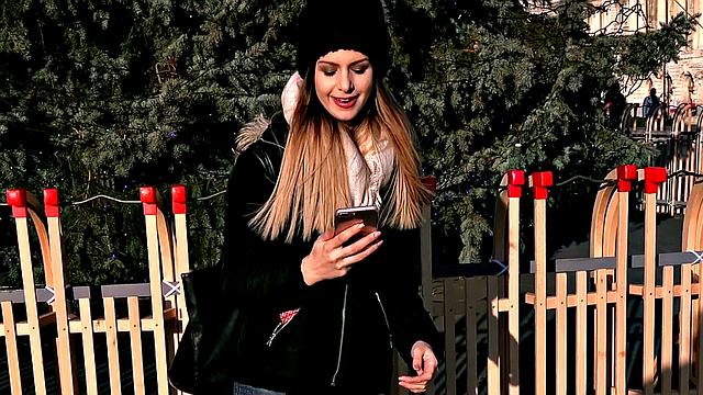 Student 69's For Travel Money: Cute Student's Big Tits Get Stretched Out In Cowgirl & Doggy