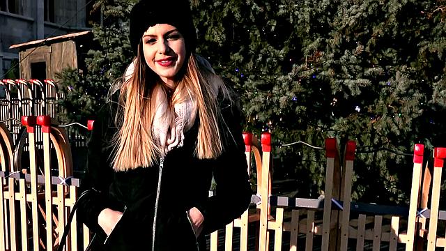 Student 69's For Travel Money: Cute Student's Big Tits Get Stretched Out In Cowgirl & Doggy