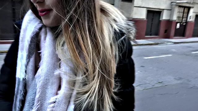 Student 69's For Travel Money: Cute Student's Big Tits Get Stretched Out In Cowgirl & Doggy