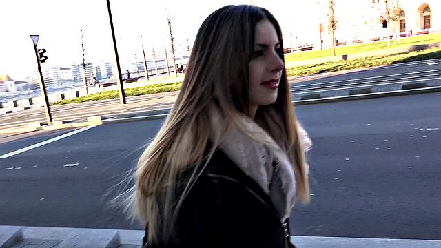 Student 69's For Travel Money: Cute Student's Big Tits Get Stretched Out In Cowgirl & Doggy