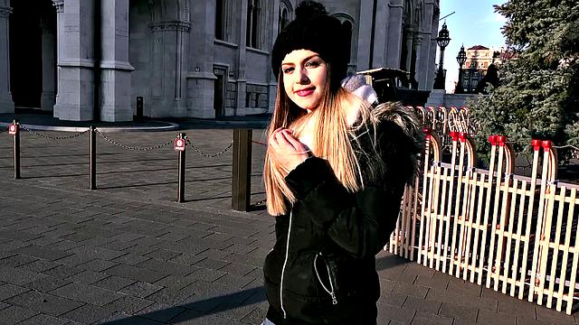 Student 69's For Travel Money: Cute Student's Big Tits Get Stretched Out In Cowgirl & Doggy