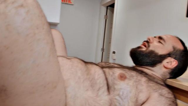 Dirty hairy nympho pounded in anal hole in doggystyle