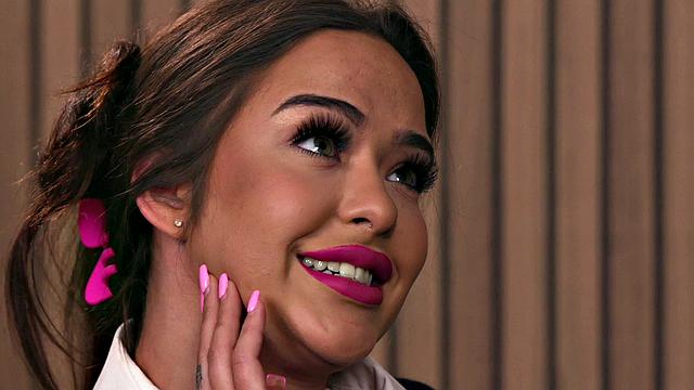 Lingerie amateur loving the show