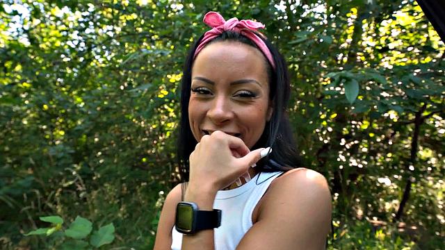 Picked up college bae with pierced tits smashed in POV