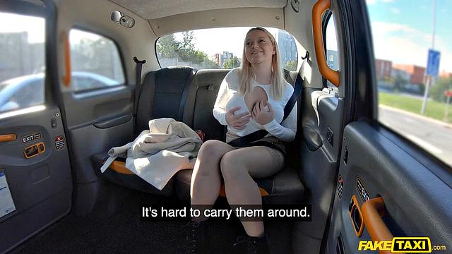 Blonde with Big Tits gets Creampied