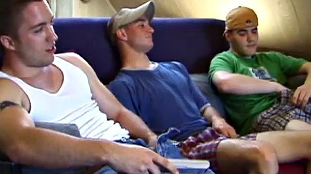 Curious Straight Boy In A Gay Threesome