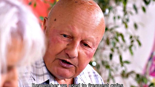 MATURE4K. Hey, waiter! A coffee for me and a firm for my mature wife!