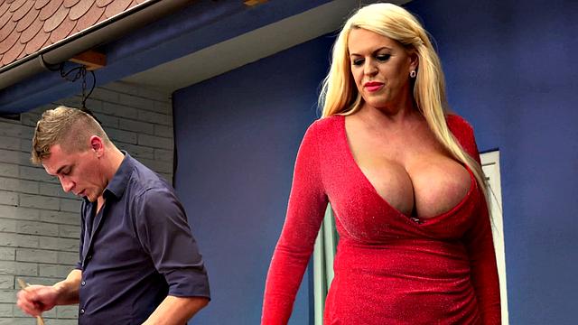 Shannon Blue's threesome comes true